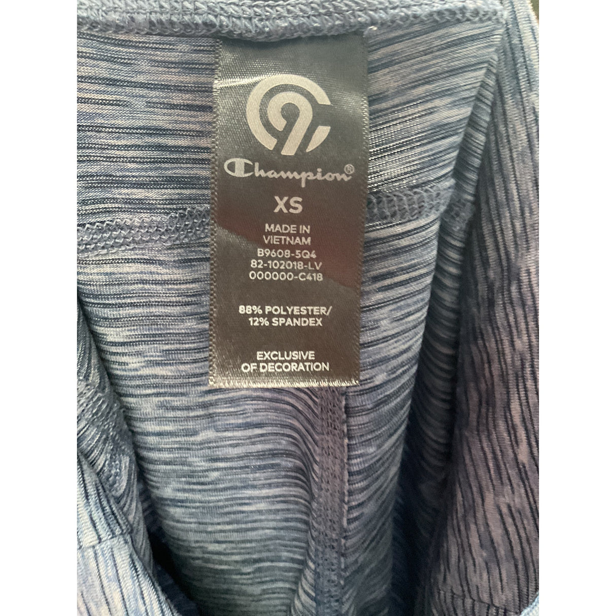 Champion Blue Leggings XS