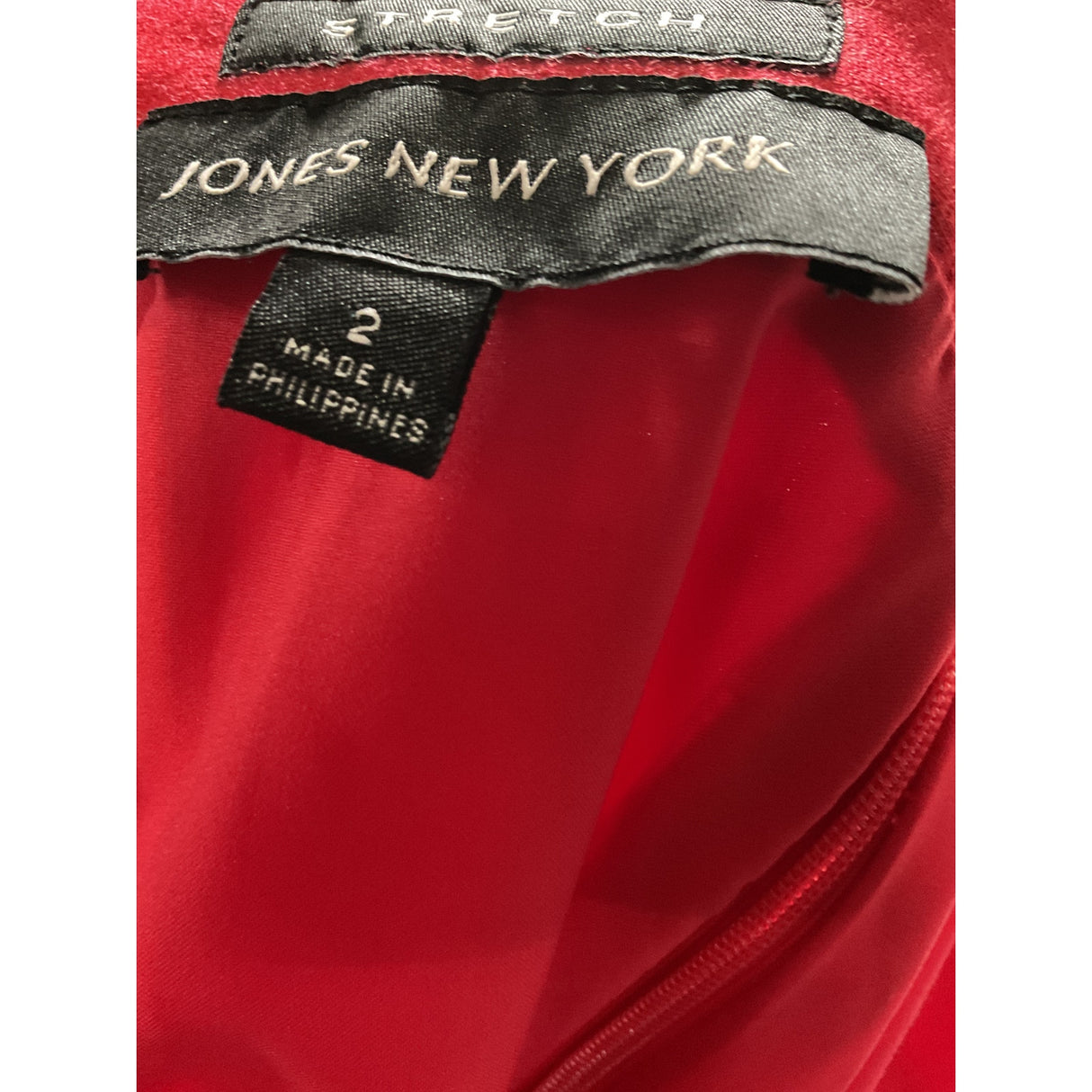 Jones New York Red A-Line Skirt Size 2