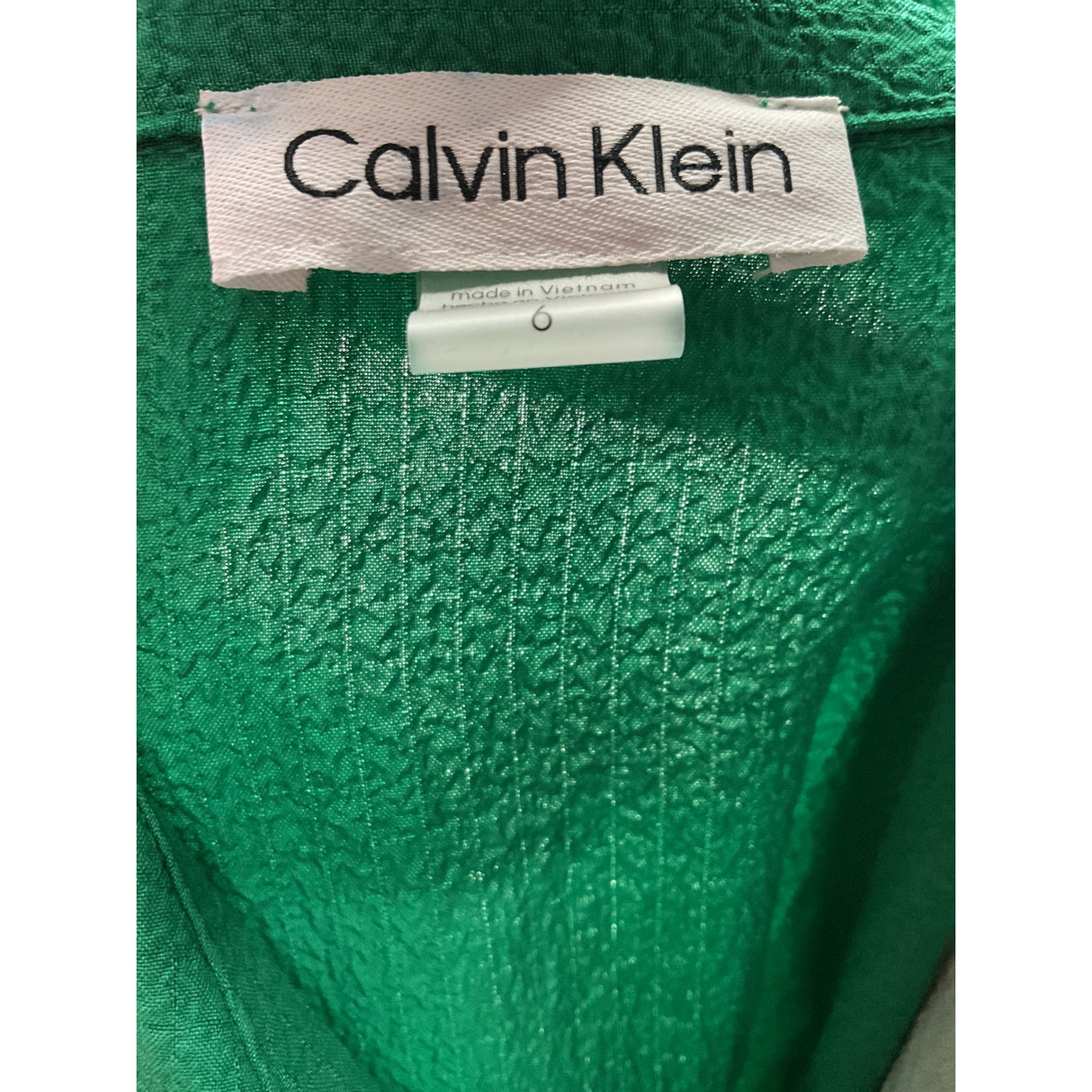 Calvin Klein Green Romper, Size 6