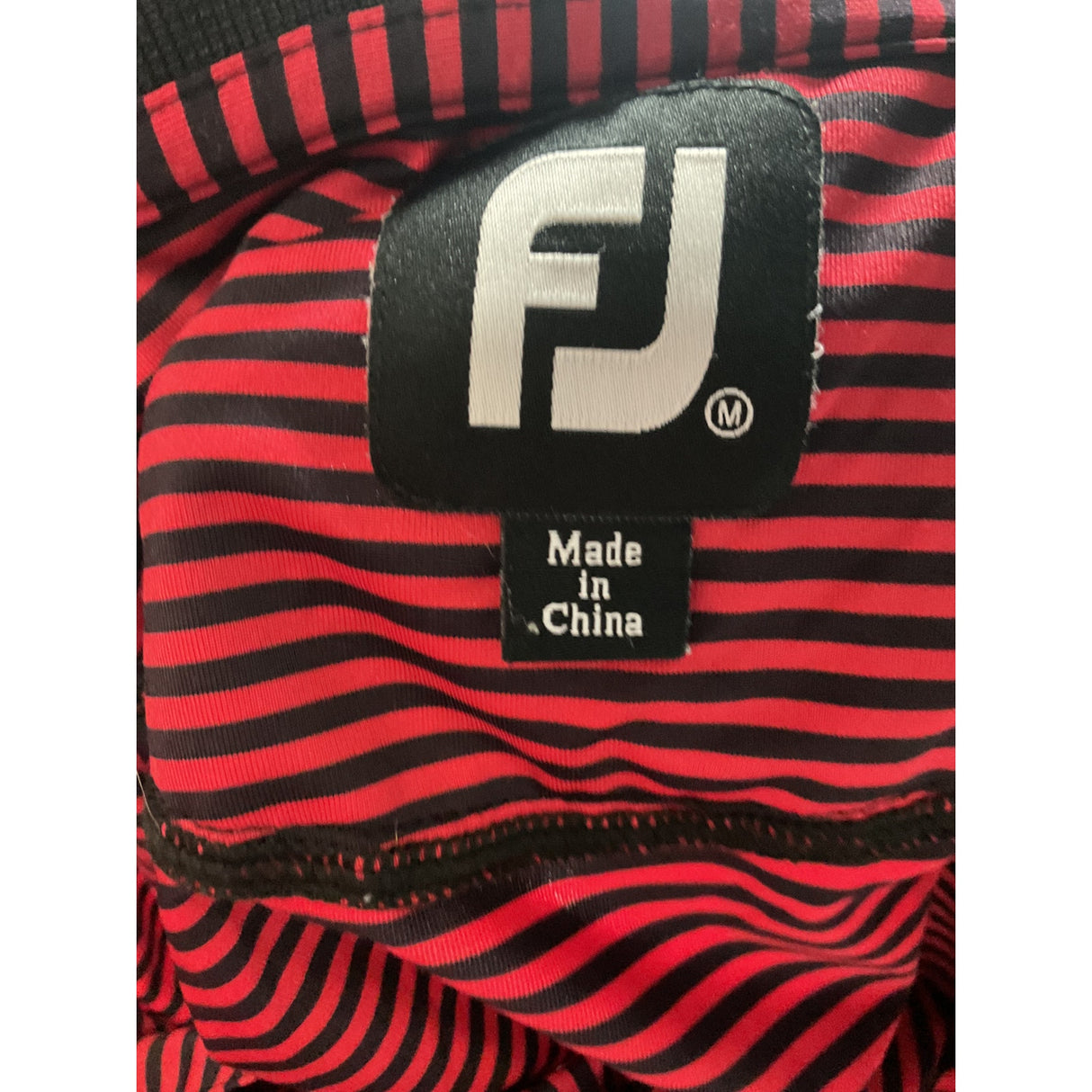 Footjoy Men's Multicolor Polo Shirt - Size M