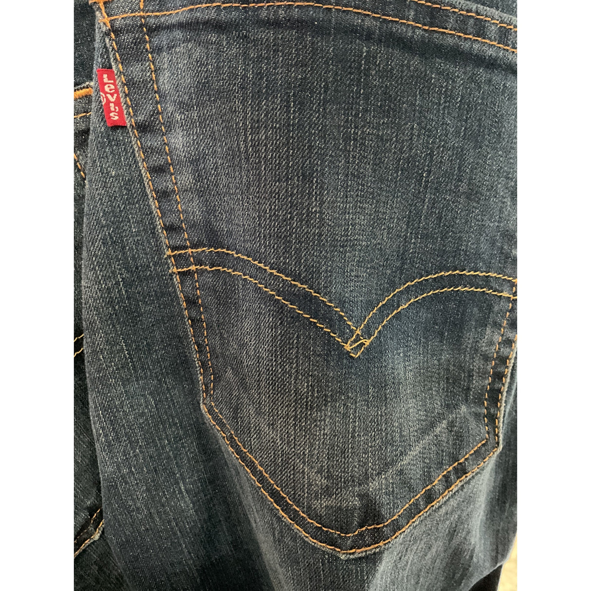 Levi's Blue Straight Jeans - Men's Size 36x32