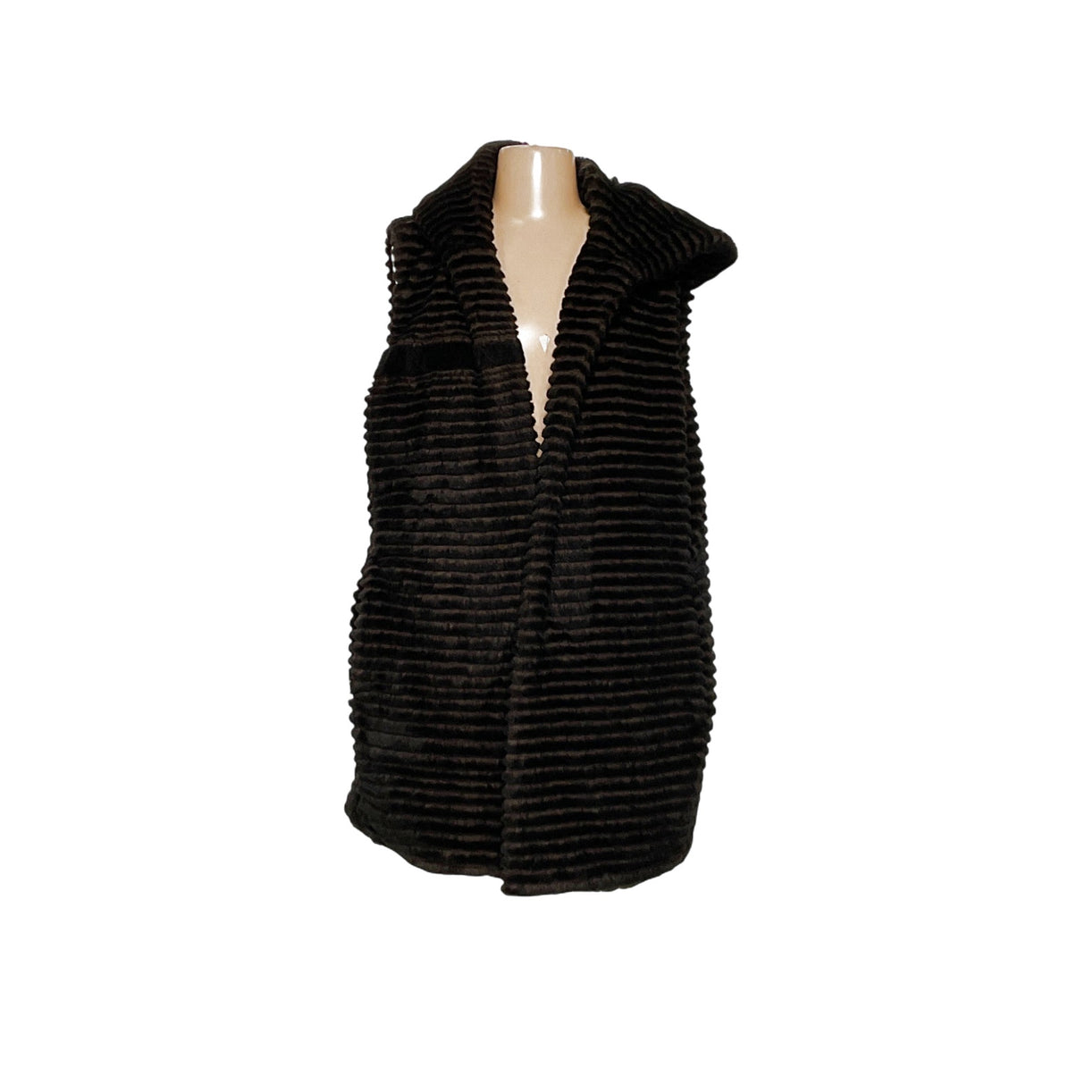 Tahari Black Women's Vest - Size L