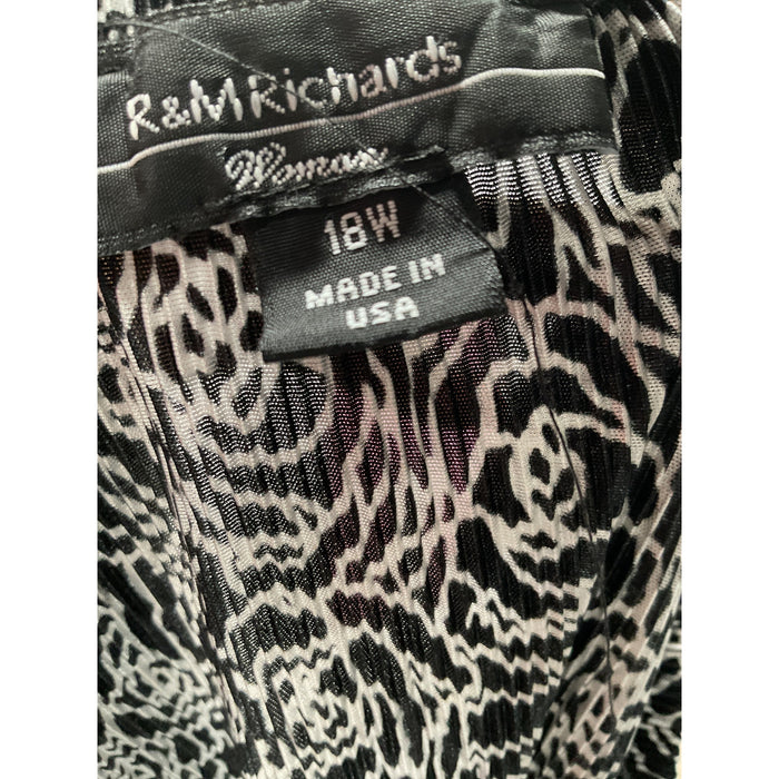 R & M RICHARDS A-Line Skirt - Size 18W