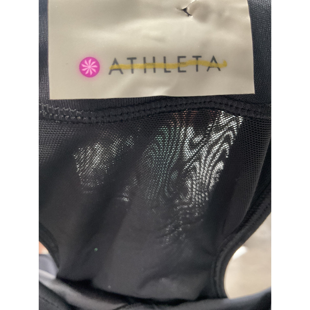 Athleta Black Activewear Top - Women's XXS