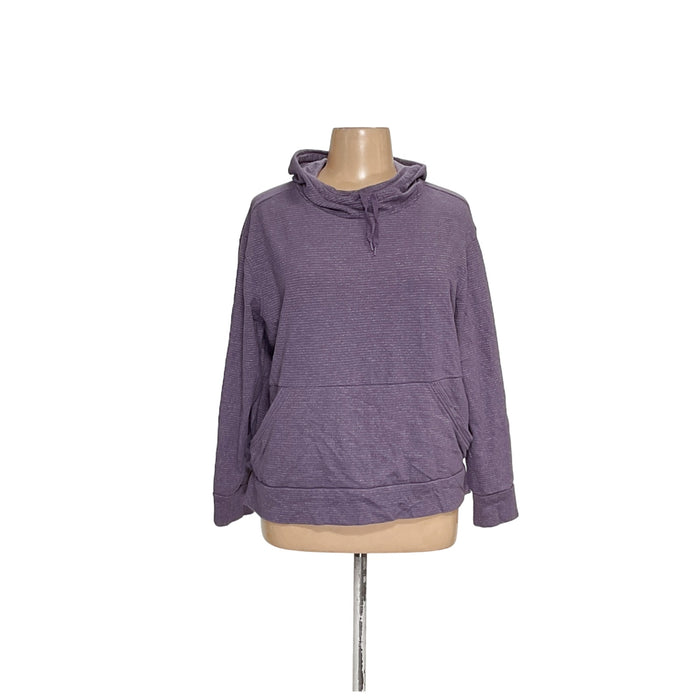 Champion 2XL Purple Cotton Plus Hoodie