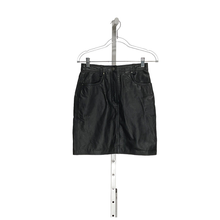 Harley Davidson Black Mini Skirt S