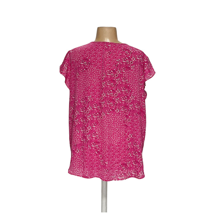 Cynthia Rowley Pink Cotton Blouse 3X