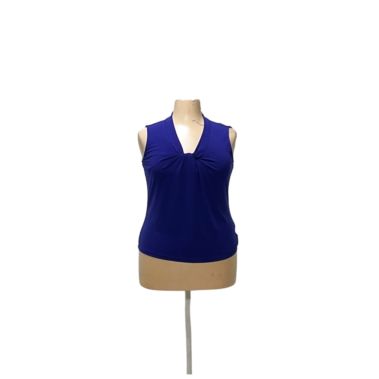 Calvin Klein Blue 100% Cotton Blouse - XL