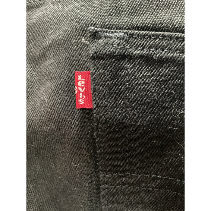 Levi's Black Men's Ankle Jeans, 32x38 Regular