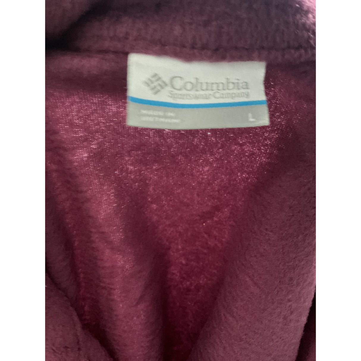 Columbia Purple Sweater, Women's Size L