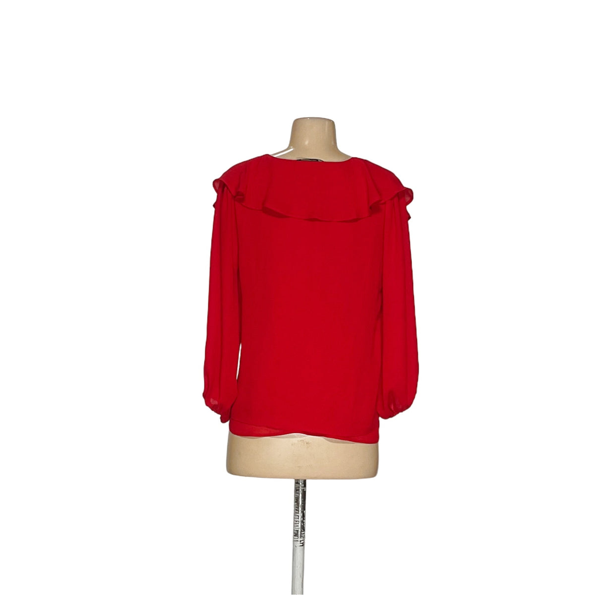 ZARA Red Women's Blouse - Size S