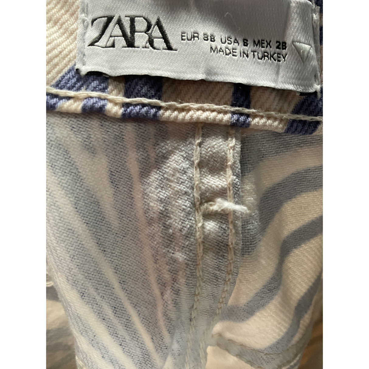 Zara Women's Multicolor Ankle Jeans - Size 6