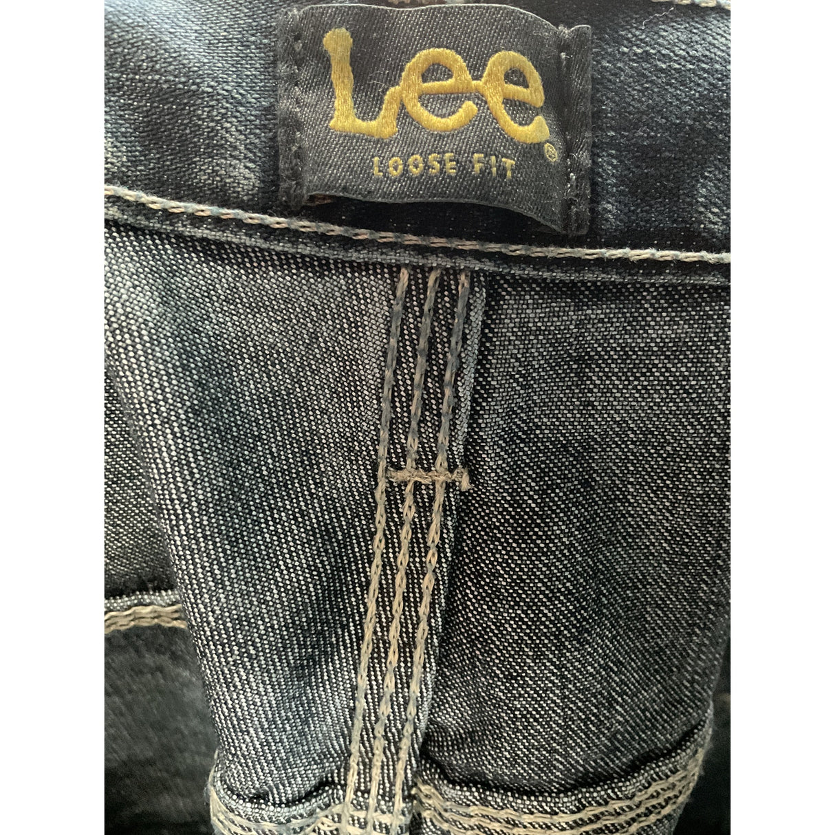 Lee Blue Men's Straight Jeans Size 36