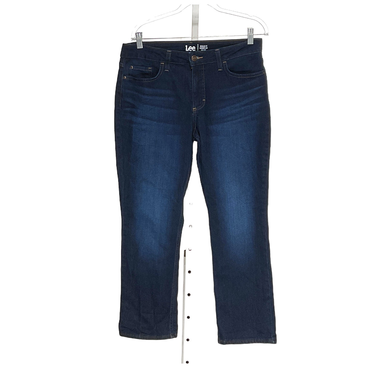 Lee Blue Petite Straight Jeans - Women's Size 12P