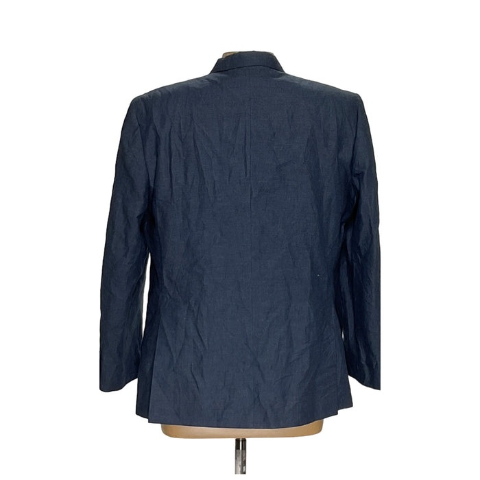 Tommy Hilfiger Blue Linen Blazer