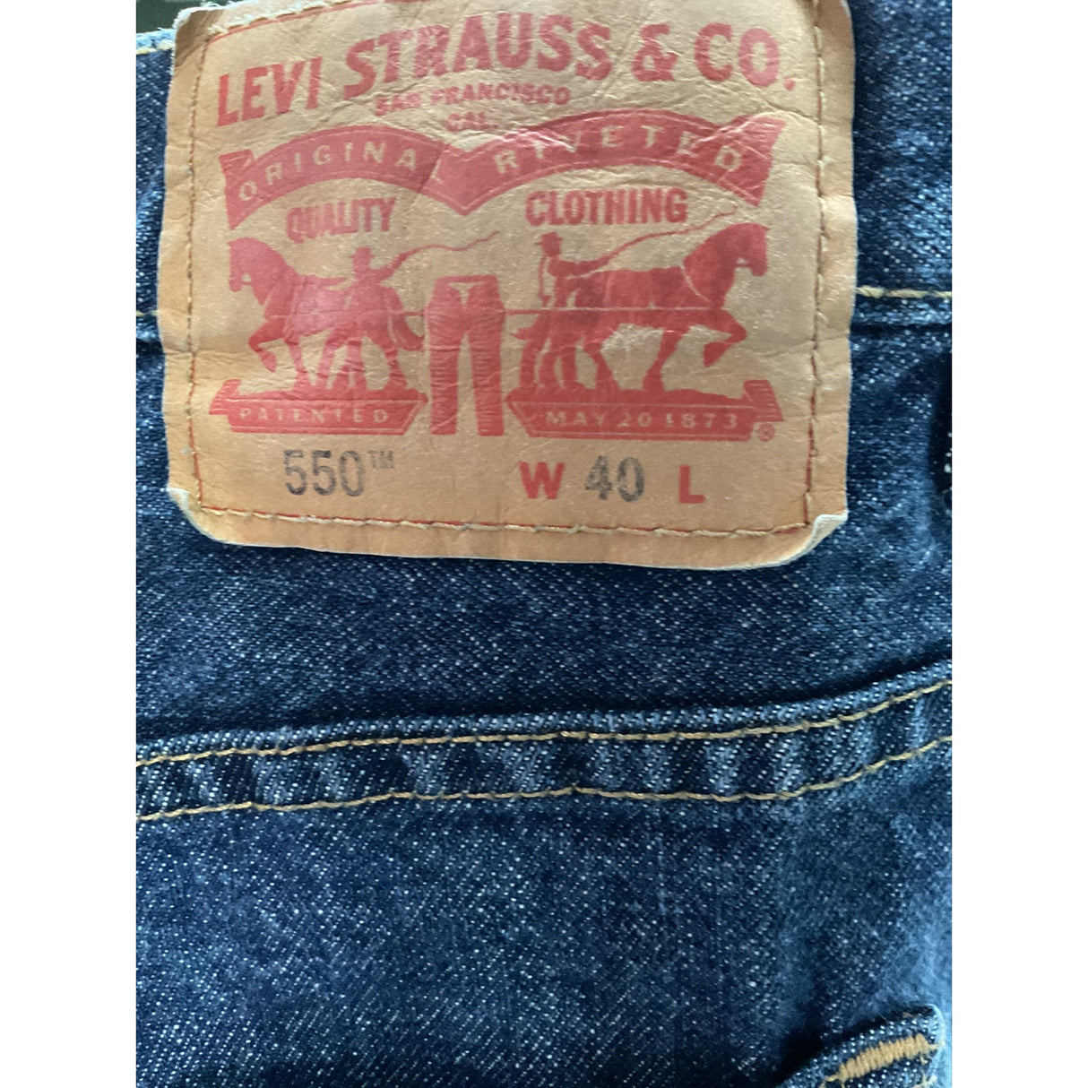 Levi's Big & Tall Bermuda Shorts - Blue