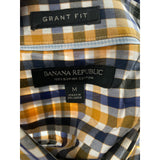 Banana Republic Multicolor Gingham Dress Shirt