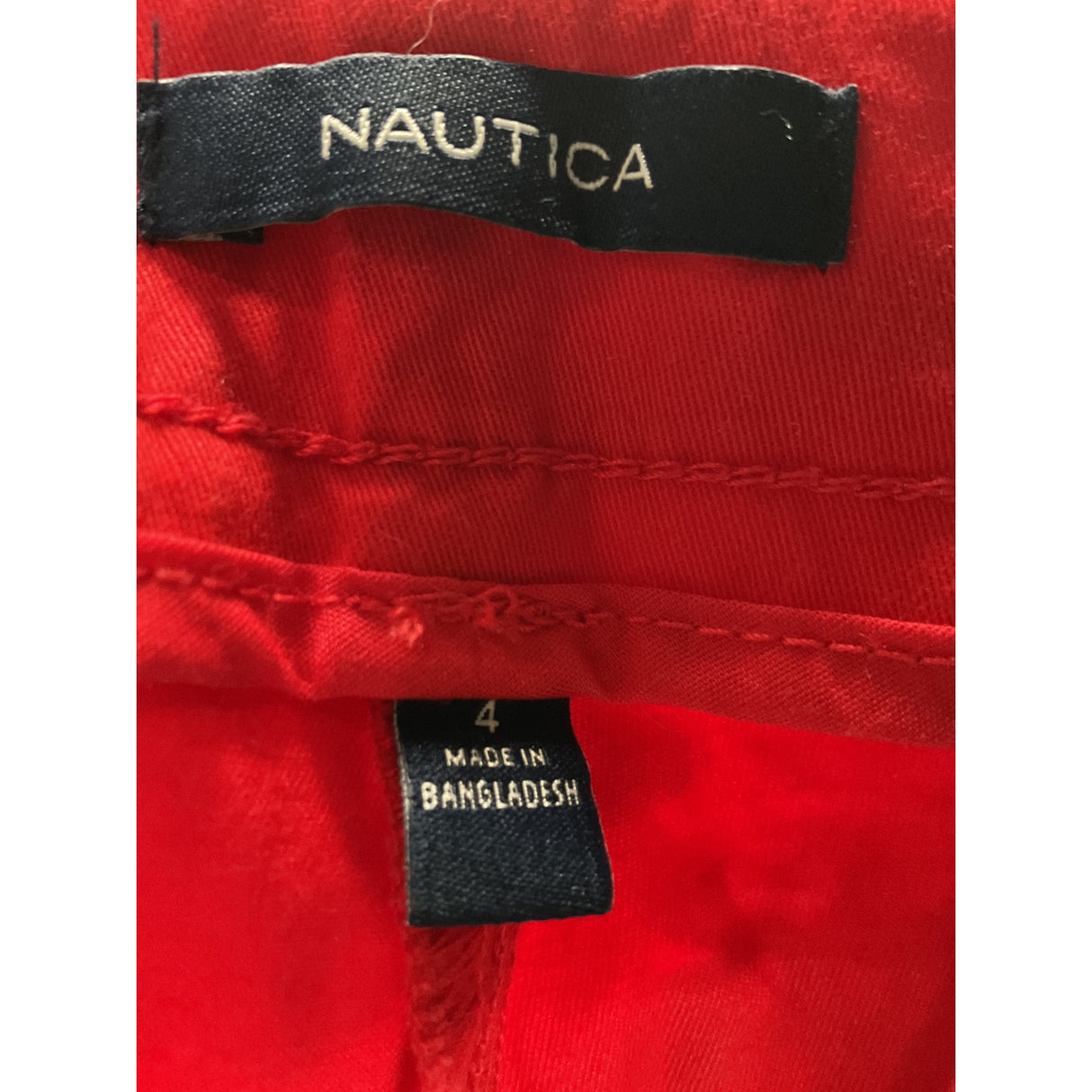 Nautica Red Sailor Shorts - Women's Size 4