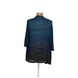 Catherines Blue Cardigan Sweater 1X