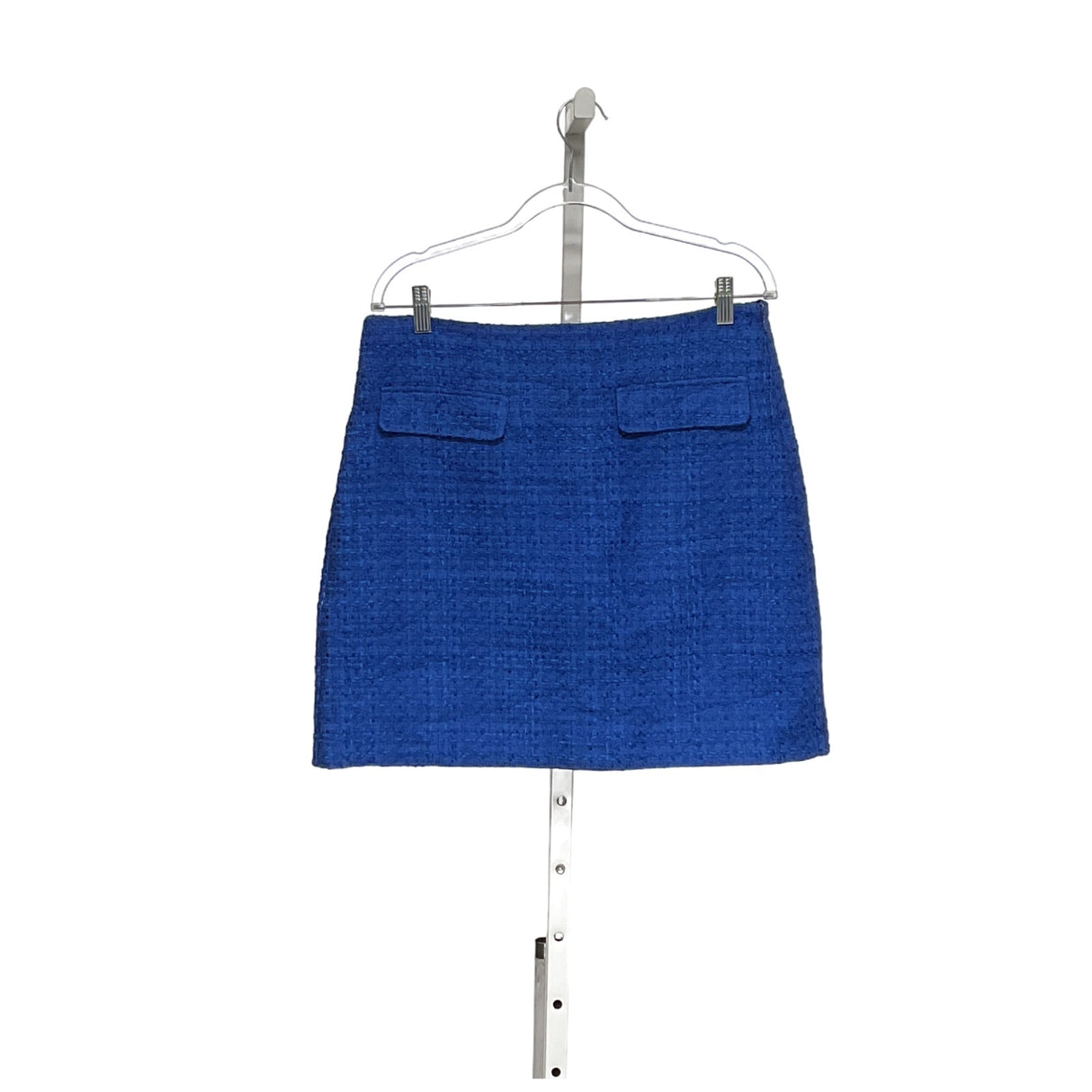 LOFT Blue A-Line Cotton Skirt Size 10