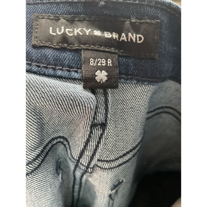 Lucky Brand Blue Ankle Jeans Size 8