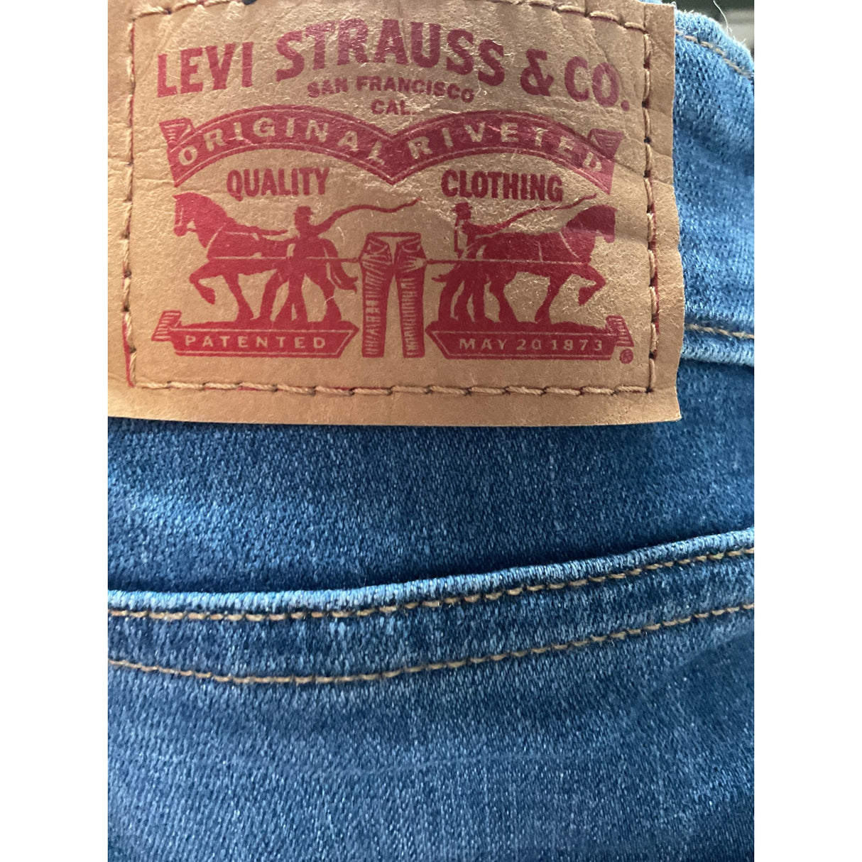 Levi's Teen Blue Ankle Jeans