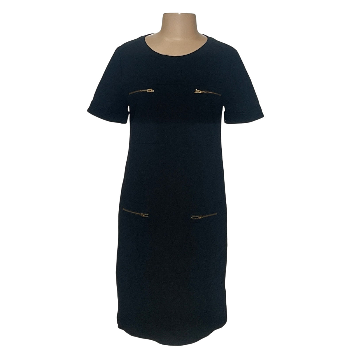 J. CREW Black Shift Dress - Size 8