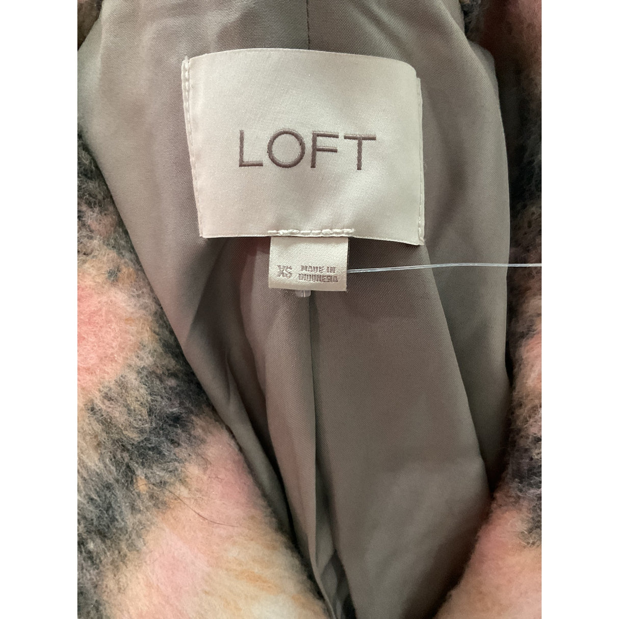 LOFT Multicolor Wool Coatigan