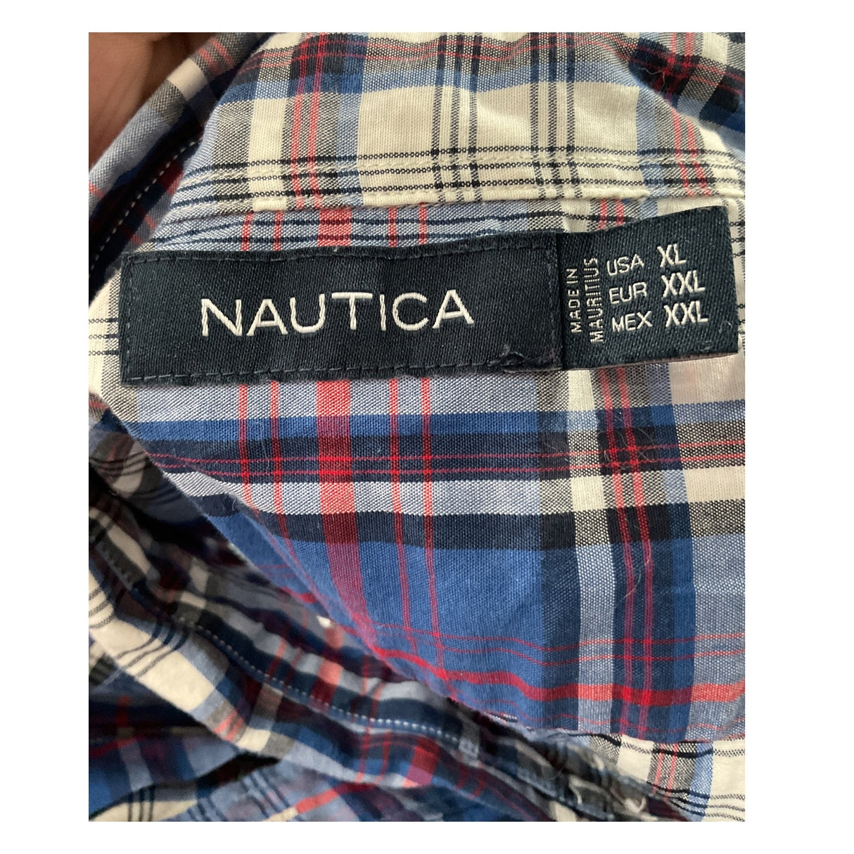 Nautica Multicolor Dress Shirt XL