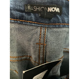 Fashion Nova Blue Ankle Jeans 13