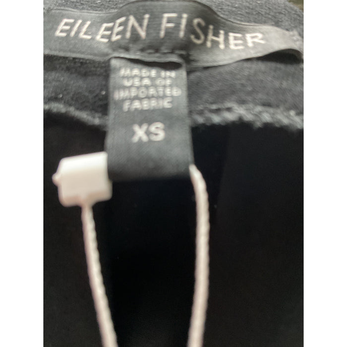 Eileen fisher black mini skirt XS