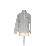 Columbia Women's Gray Fleece Henley Sweater