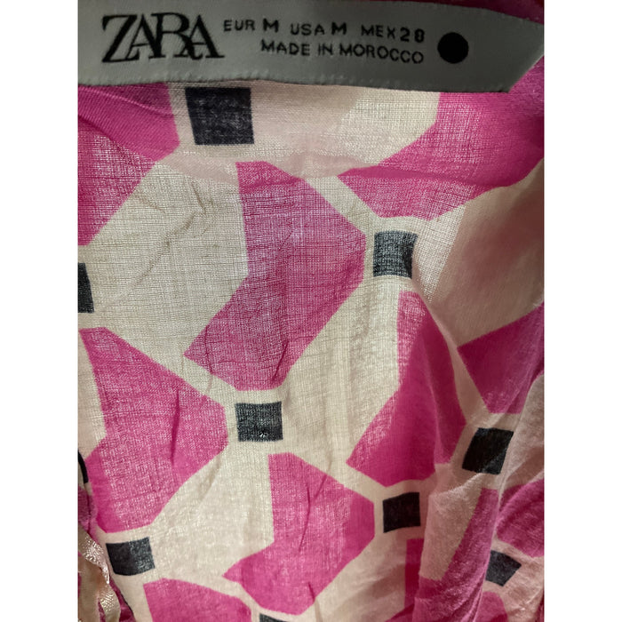 ZARA Multicolor Shift Dress M