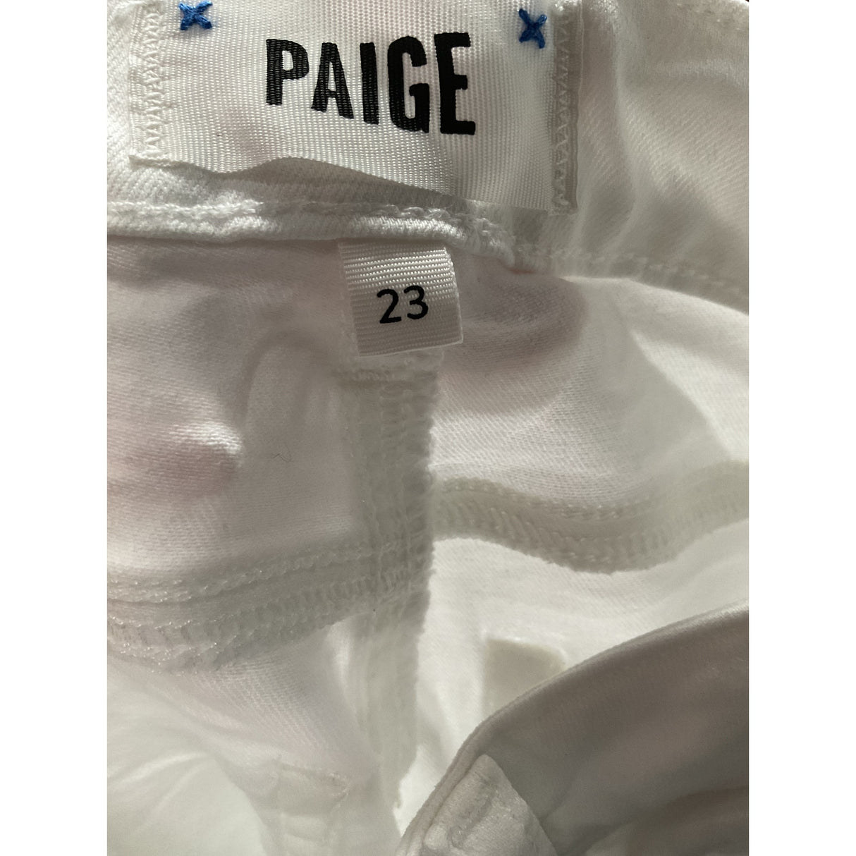 BNWT Paige White Ankle Jeans - Size 23