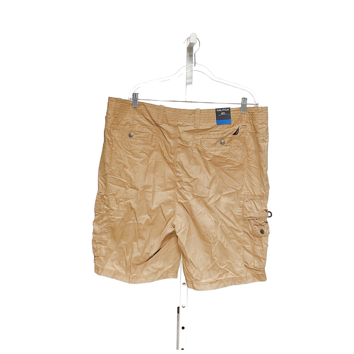 Nautica Brown Canvas Bermuda Shorts