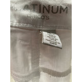 Chico's White Cotton Size 0 Ankle Jeans