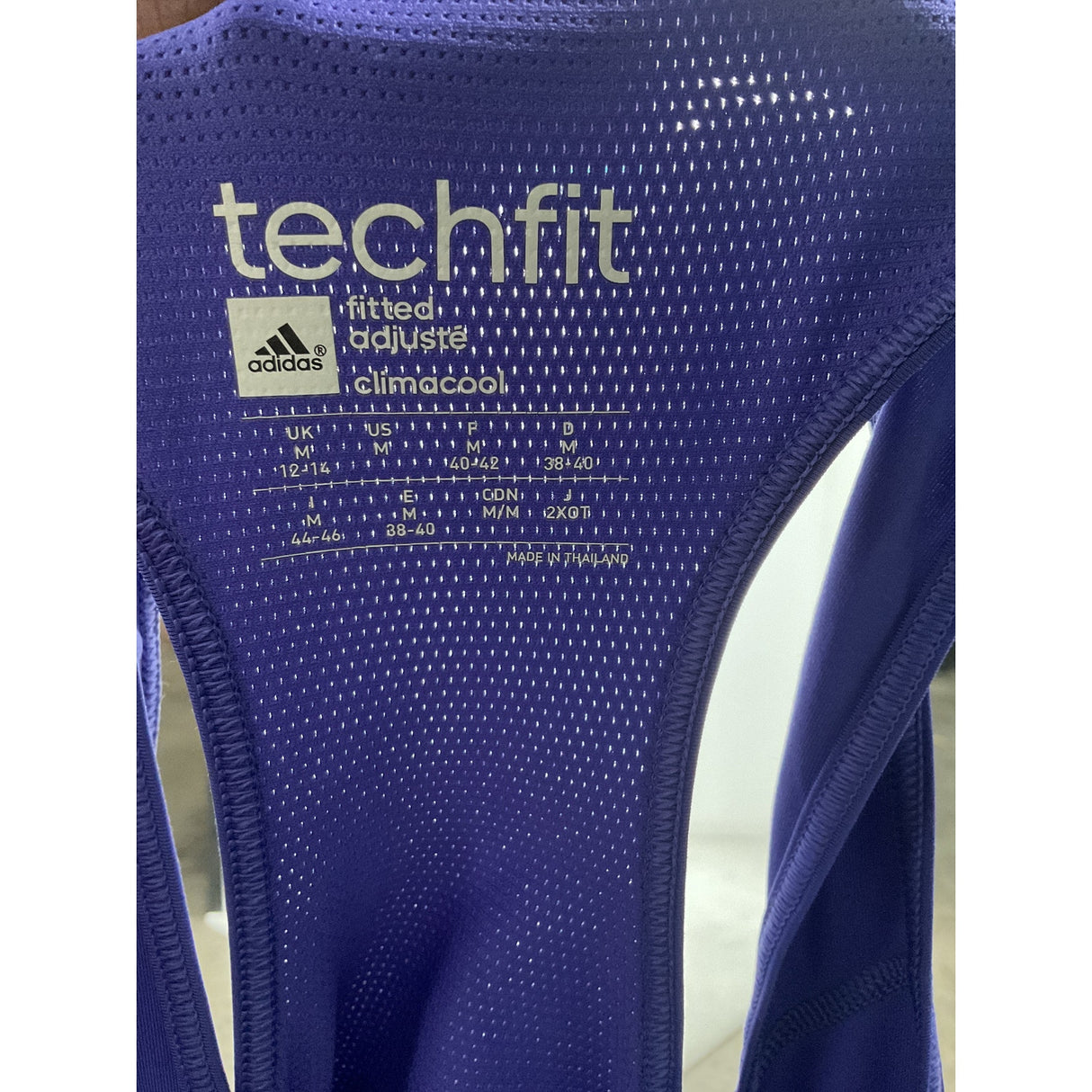 Adidas Blue Women's Blouse - Size M