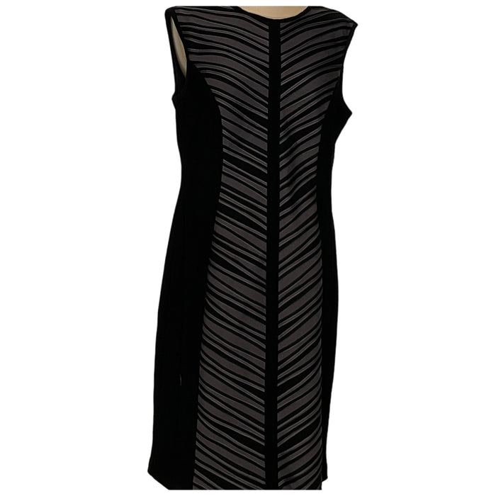 R&M Richards Black Sheath Dress