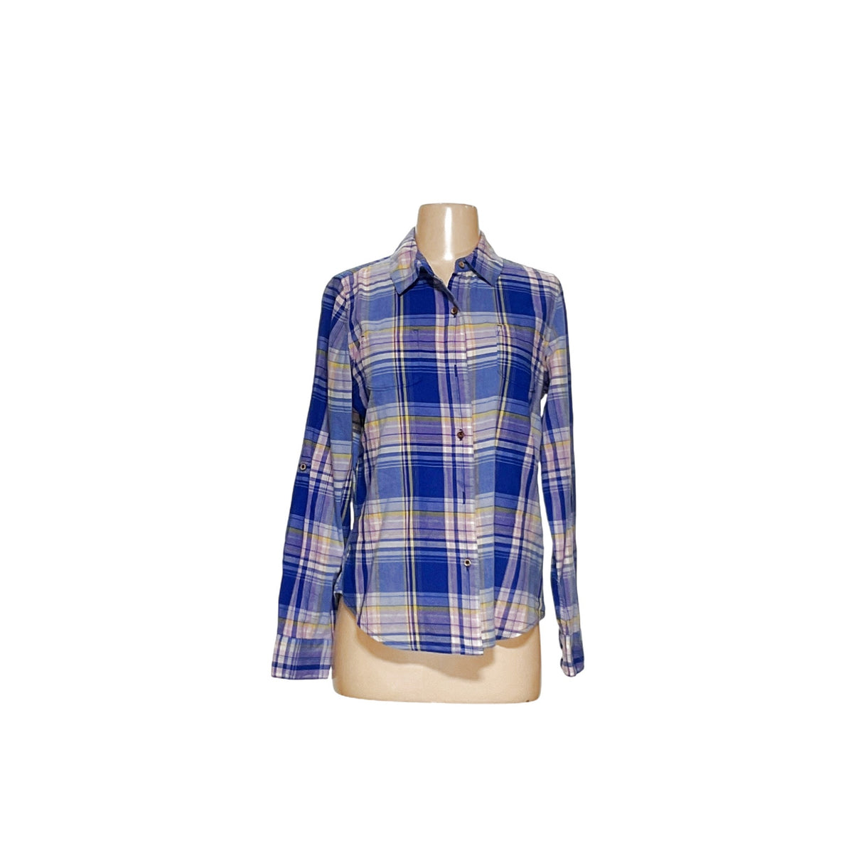 North Face Women's Multicolor Plaid Button-Up