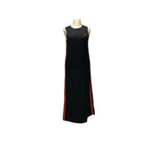 Adidas Black A-Line Long Dress - Size L