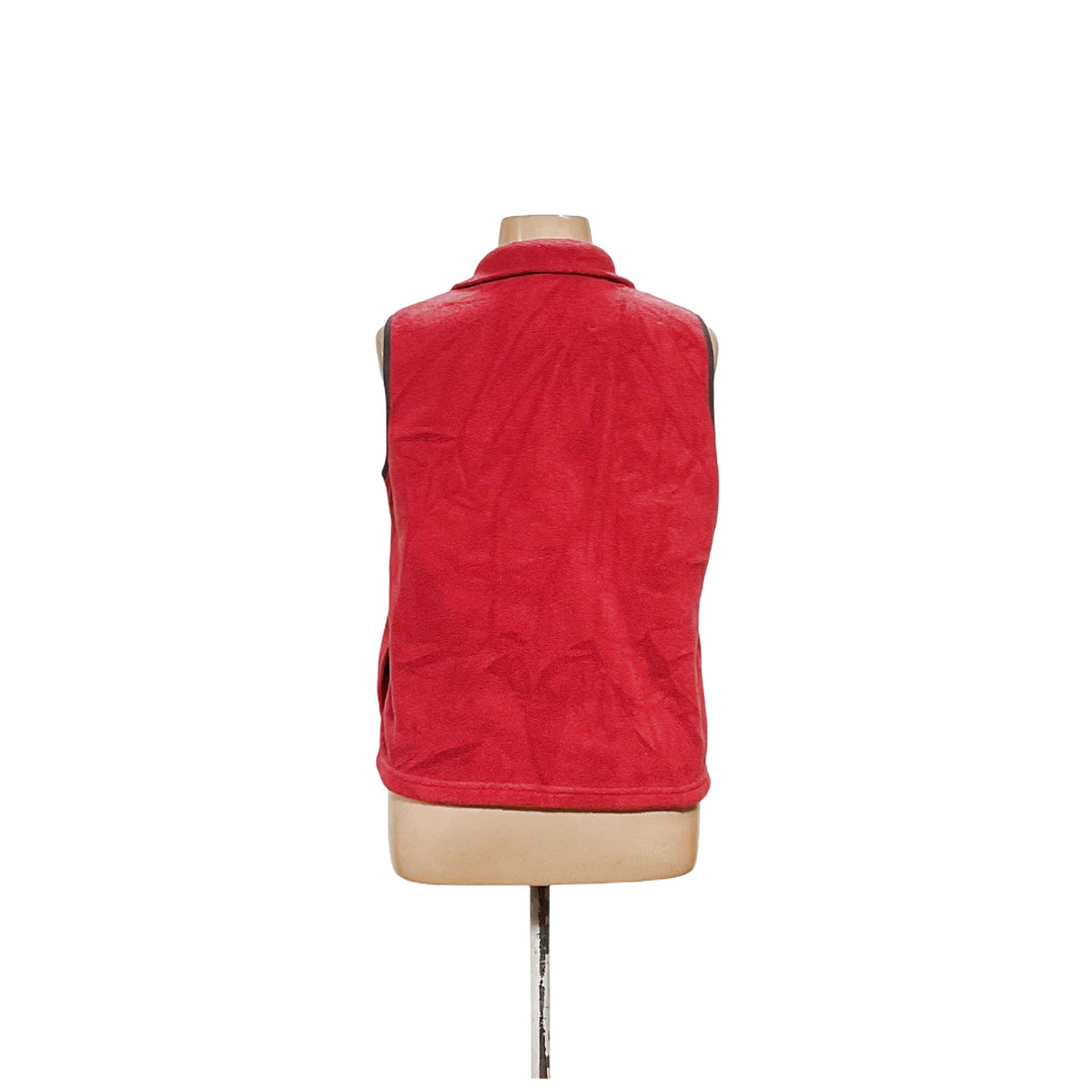 L.L. Bean Women's Red Fleece Vest Size L