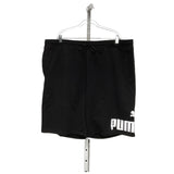 Puma Big & Tall 3XLT Black Cotton Activewear Shorts