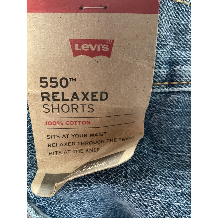 Levi's Men's Blue Bermuda Shorts-Size 34