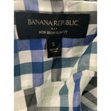 Banana Republic Multicolor Gingham Dress Shirt