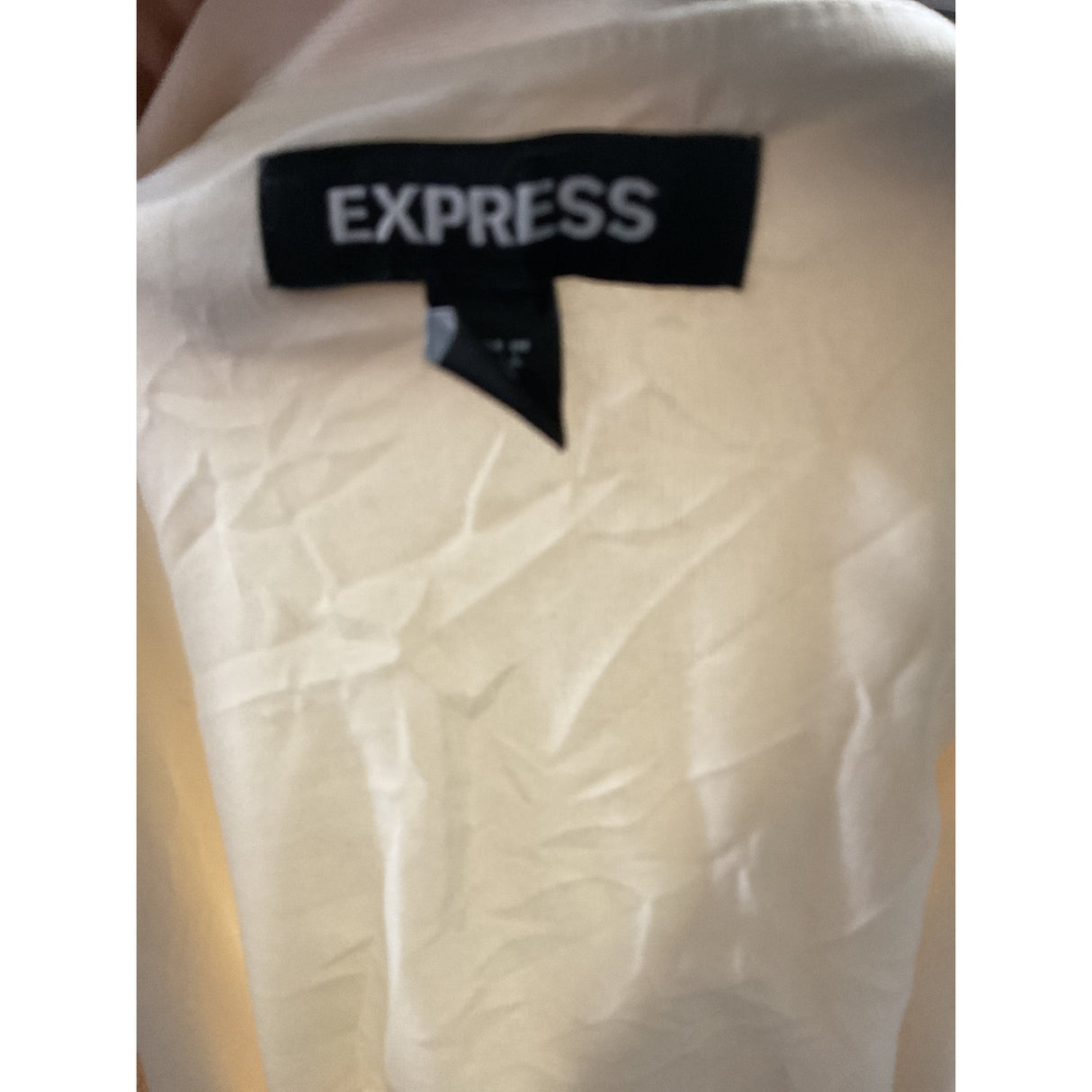 Express Beige Women's Blouse - Size L