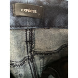 Express Women's Blue Ankle Jeans Size 6