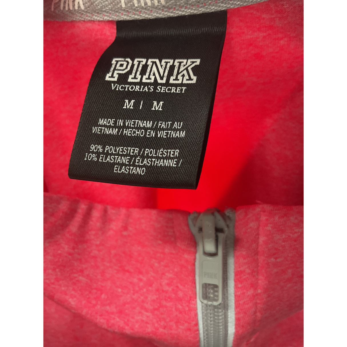 Pink VS Henley Sweatshirt M