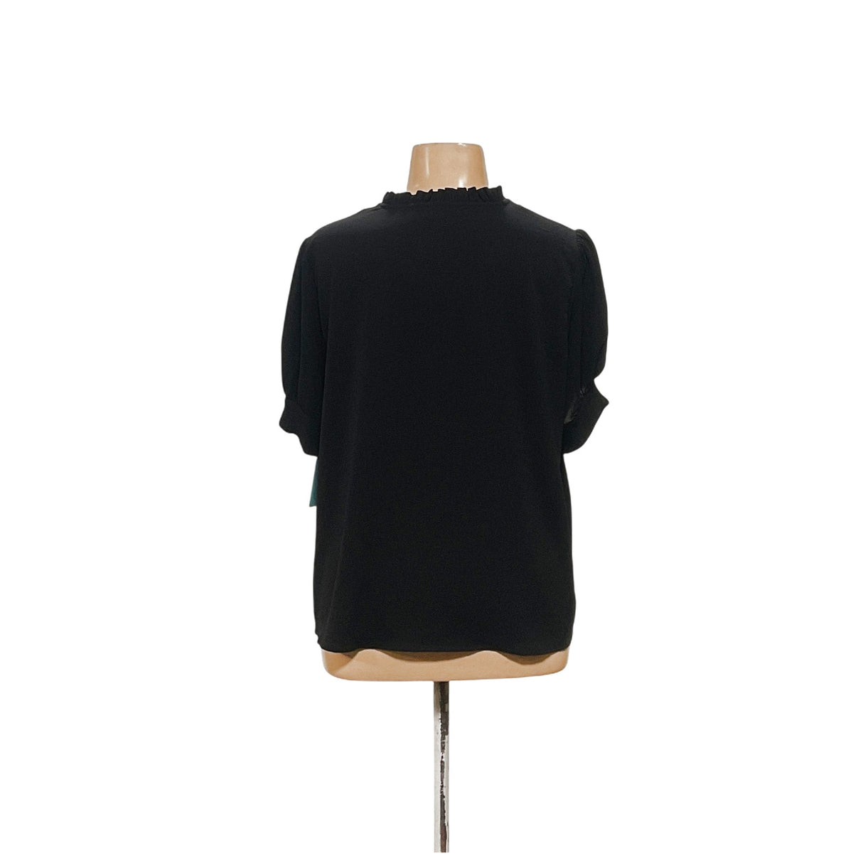 CeCe Black Chiffon Blouse - 2X