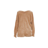 Aerie Brown Knit Pullover Sweater (Women's L)