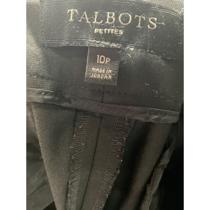 Talbots Black 10P Dress Pants